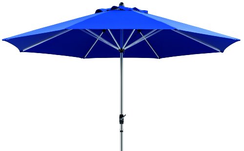 Schneider Sonnenschirm 780-09 FLORENZ ca. 400cm, rund, blau Preisvergleich