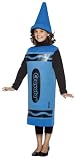 Rasta Imposta Crayola Blue Costume,Blue,7-10