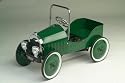 GREEN JALOPY SEDAN PEDAL CAR - Nostalgic design, wonderful reproduction of the classic pedal cars of the early 20th century.