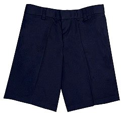 Boys Flat Front Short in Navy by French Toast