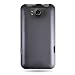 WIRELESS CENTRAL Brand Hard Snap-on Shield GRAY RUBBERIZED Faceplate Cover Sleeve Case for HTC TITAN X310E (AT&T) with TRI Removal Tool Case [WCC114]