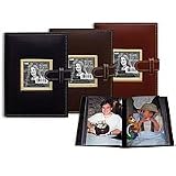 Pioneer Sewn Frame Mini Bound Photo Album, Random Padded Solid Color Covers with Built in Picture Frame & Front Strap, Holds 24 4" x 6" Photos, 1 Per Page.