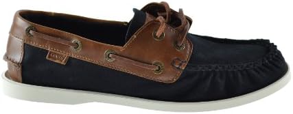 Levis Parker LE Men's Exclusive Boat Shoes Black/Brown 516227-40a