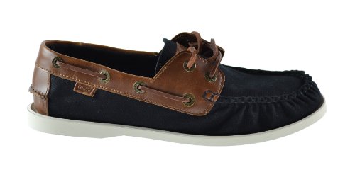 Levis Parker LE Men's Exclusive Boat Shoes Black/Brown 516227-40a