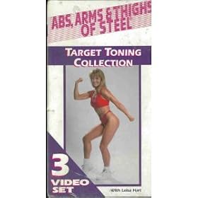 Target Toning Collection (Thighs of Steel, Abs of Steel, and Arms and Abs of Steel) [VHS]