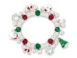 Christmas Holiday Stretch Charm Bracelet