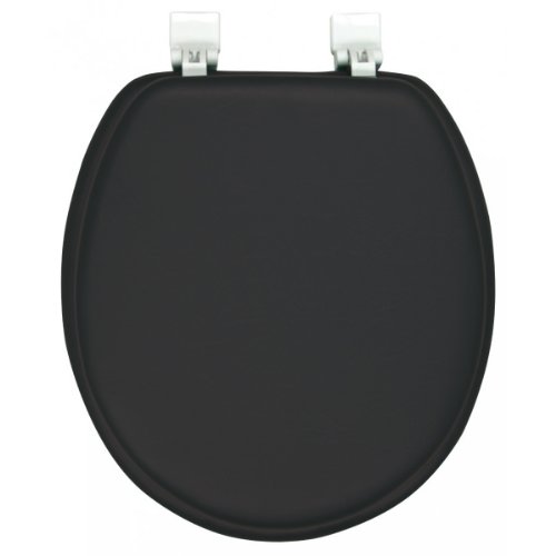 New Ginsey Cushion Soft Padded Tolet Seat - Black