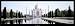 Taj Mahal, Agra, India by Earl Bronsteen - Fine Art Print / Poster - 37.50 x 13.00