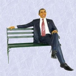 President Barack Obama statue life size sculpture New