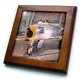 F86 Sabre - 8x8 Framed Tile