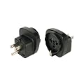 Ansmann 5024033 TP-US USA Reisestecker f�r �ber 50 L�nder ( Schutzklasse 1 inkl. Schutzleiter )