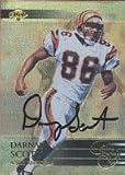 Darnay Scott, Cincinnati Bengals, 2000 Collectors Edge Foil Autographed Card