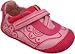 Stride Rite Infant Girls' Farrow Sneakers,Prism/Hot Pink Leather,2.5 M