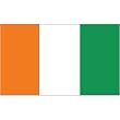 Cote d' Ivoire 3ft x 5ft Nylon Flag