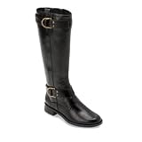 Aerosoles Women's Ride Line Riding Boot,Black,8.5 M