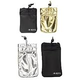 Milan 661 silver fashionable soft jewelry style pouch for mini, small, compact camera, cell phone, mp3, electronic gadget, cases, bags, sacks