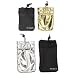 Milan 661 silver fashionable soft jewelry style pouch for mini, small, compact camera, cell phone, mp3, electronic gadget, cases, bags, sacks
