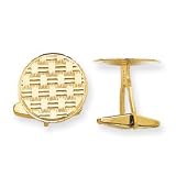 14k Cuff Links - JewelryWeb
