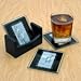 Live, Laugh, Love Glass Photo Coasters
