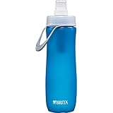 Brita Sport Water Filter Bottle, 20-Ounce, Blue