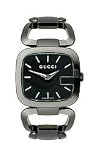 Gucci G-Gucci Black PVD Link Bracelet And Dial Women's Watch #YA125403