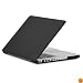 Speck Products See Thru Satin Soft Touch Hard Shell Case for 17-inch MacBook Aluminum Unibody/Black Keyboard MB17AUSAT-BLK-D (Black) - Does Not Fit White Macbook