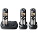 Panasonic KXTG7303 DECT Trio - Black