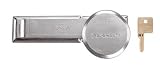 Master Lock 735DPF Straight Bar Hasp with No. 970 Hidden Shackle Lock, 7-1/4-Inch