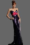 Purple Sequined Gowns by Sherri Hill