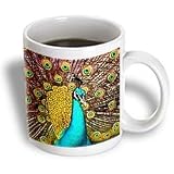 Birds - Colorful Peacock - Mugs