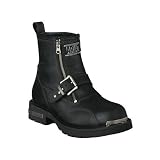 ARIAT Mens ASPHALT H2O MOTORCYCLE BOOTS, Black by Ariat