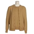 Women's Cardigan Twin Set Cashmere Sweater