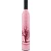Trademark Home Wine Bottle Umbrella - Pink and Red