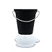 TLTrading Floating Penholder Pencil Cup Desk Organizer (4.2*3.6*5.2 Inch) -- 5 Color Available (black)