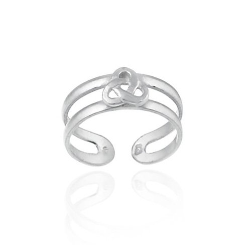 Sterling Silver Celtic Trinity Knot Toe Ring