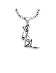 Sterling Silver Ferret Pendant by The Magic Zoo