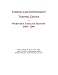 Federal Law Enforcement Training Center: Webster's Timeline History, 1969 - 2007