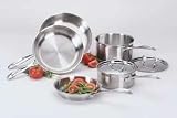 Regalware Food Service Elegance Stainless Steel 7-piece Cookware Set