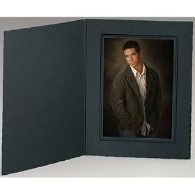 Tap Photo Buckeye 6x4 Black/Black Folder (10 Pack)