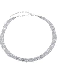 12 Strand Bar Chain With 4 In Ext Sterling Silver Ch690