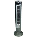 Lasko 2551 Wind Curve Platinum Tower Fan With Remote Control and Fresh Air Ionizer