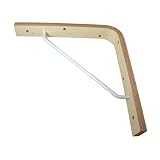 ハイロジック:木の棚受2型 290×290ミリ 無塗装 WSＭ-29 入数1個 00098299 ×5セット