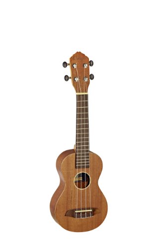 Ortega Friends Serie RFU10S Sopran Ukulele ohne Tonabnehmer inkl. Tasche
