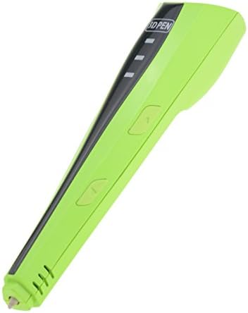 3D Printing Pen Included Power Adapter and 2 Roll PLA Filaments (Green)