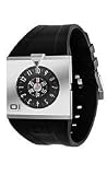 01TheOne Analog Turning Disc Mirror Dial Unisex watch #AN04G01