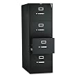 HON 314CPP 310 Series 26-1/2-Inch 4-Drawer Full-Suspension Legal File, Black