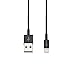 KabelDirekt – (1 Foot) Ultraslim Certified Lightning Cable (Sync and Charge) for Apple Devices (iPhone 5, iPhone 6, iPads of The Newest Generation etc.) Black – Top Series