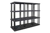 Structural Plastic Shelving 96x36x75