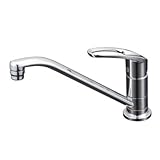 KVK 取付穴兼用型・流し台用シングルレバー式混合栓 【KM5011UT】マルチリフォーム水栓series フルメタルタイプ【KM5011UT】