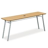 Lesro 72W x 20D Utility Table with Data Port